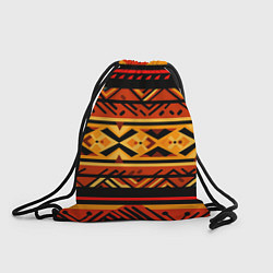 Мешок для обуви Узор в этническом стиле масаев