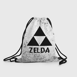 Рюкзак-мешок Zelda glitch на светлом фоне, цвет: 3D-принт
