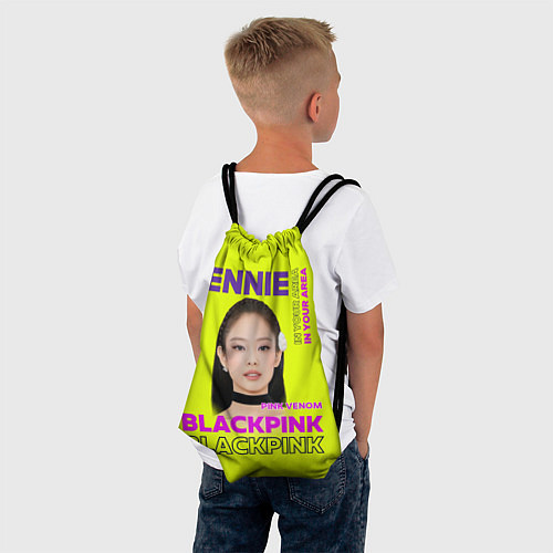Мешок для обуви Jennie - певица Blackpink / 3D-принт – фото 4