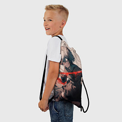 Рюкзак-мешок Красный клинок, цвет: 3D-принт — фото 2