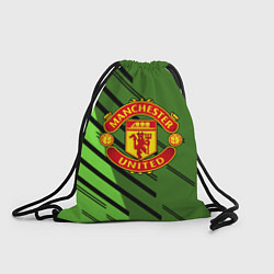 Рюкзак-мешок ФК Манчестер Юнайтед спорт, цвет: 3D-принт