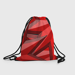 Рюкзак-мешок Многолучевые звезды, цвет: 3D-принт