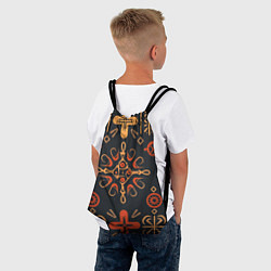 Рюкзак-мешок Орнамент в славянском стиле, цвет: 3D-принт — фото 2
