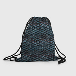 Рюкзак-мешок Dragon scale pattern, цвет: 3D-принт