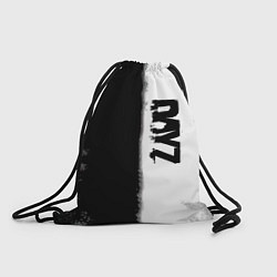 Рюкзак-мешок Dayz черно белый ужас, цвет: 3D-принт