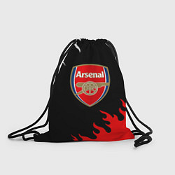 Рюкзак-мешок Arsenal fc flame, цвет: 3D-принт