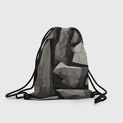 Рюкзак-мешок Мегалиты хаотичной формы, цвет: 3D-принт