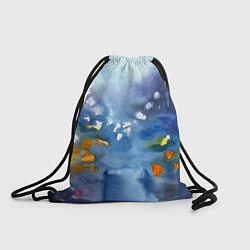 Рюкзак-мешок После дождя акварель, цвет: 3D-принт