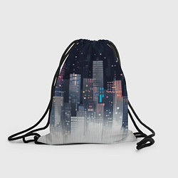 Рюкзак-мешок Инверсия дня, цвет: 3D-принт