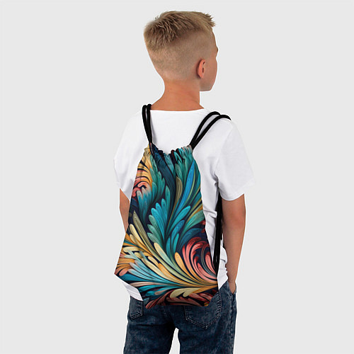 Мешок для обуви Квиллинг абстракция / 3D-принт – фото 4