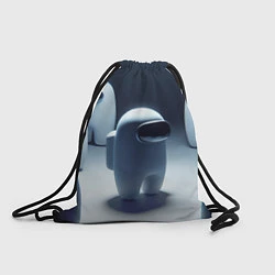 Рюкзак-мешок Among us - fantasy - ai art, цвет: 3D-принт