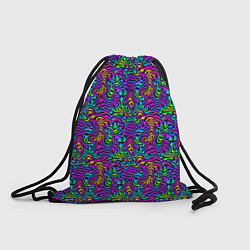Рюкзак-мешок Multicolored stripes, цвет: 3D-принт