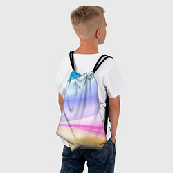 Рюкзак-мешок Нежная абстракция, цвет: 3D-принт — фото 2