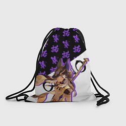 Рюкзак-мешок Сайно - Геншин Импакт, цвет: 3D-принт