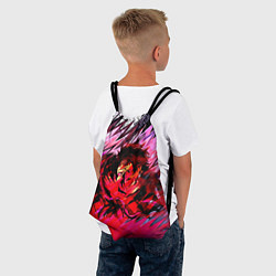 Рюкзак-мешок Танджиро и Незуко, цвет: 3D-принт — фото 2