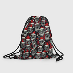 Рюкзак-мешок Плохой Санта Клаус, цвет: 3D-принт