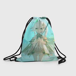 Рюкзак-мешок Genshin Impact Нахида, цвет: 3D-принт