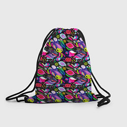 Рюкзак-мешок Разноцветный листопад, цвет: 3D-принт