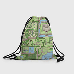 Рюкзак-мешок Zelda: карта, цвет: 3D-принт