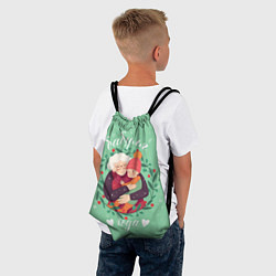Рюкзак-мешок Бабуля года, цвет: 3D-принт — фото 2