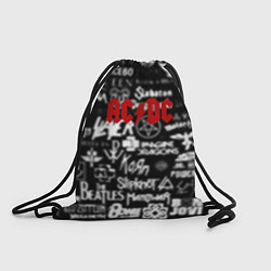 Мешок для обуви AC DC all logo band