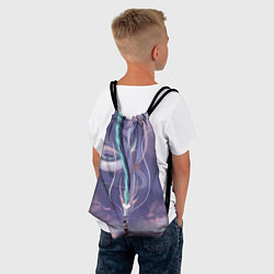 Рюкзак-мешок Унесенные призраками- дракон и девочка, цвет: 3D-принт — фото 2