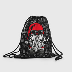 Рюкзак-мешок Санта Клаус гном, цвет: 3D-принт