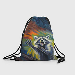 Рюкзак-мешок Крик енота, цвет: 3D-принт