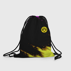 Рюкзак-мешок Borussia Dortmund sport, цвет: 3D-принт