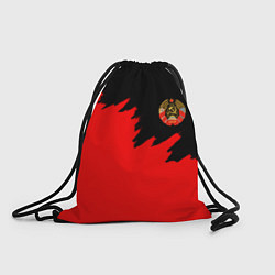 Рюкзак-мешок СССР красный стиль силы, цвет: 3D-принт