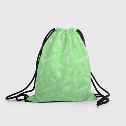 Рюкзак-мешок Нежный новогодний узор, цвет: 3D-принт