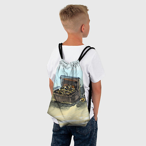 Мешок для обуви Сундук с сокровищами / 3D-принт – фото 4