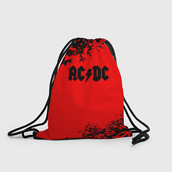 Мешок для обуви AC DC skull rock краски