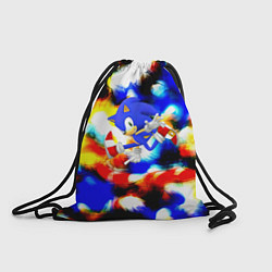 Рюкзак-мешок Sonic colors, цвет: 3D-принт
