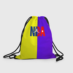 Рюкзак-мешок NBA sport полосы, цвет: 3D-принт