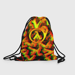 Рюкзак-мешок Half life 2 глитч размытие валв фримен, цвет: 3D-принт