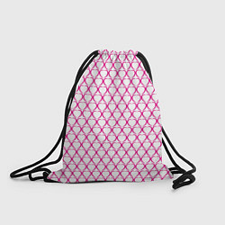 Рюкзак-мешок Контурные сердце, цвет: 3D-принт