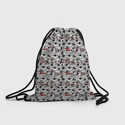 Рюкзак-мешок Паттерн из абстрактных глаз, цвет: 3D-принт