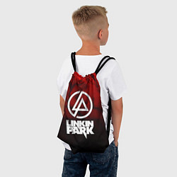 Рюкзак-мешок Linkin park strom честер, цвет: 3D-принт — фото 2