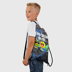 Рюкзак-мешок Чикен Ган - граффити, цвет: 3D-принт — фото 2