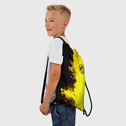 Рюкзак-мешок Borussia fc sport краски, цвет: 3D-принт — фото 2