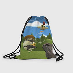 Рюкзак-мешок Чикен Ган - бой, цвет: 3D-принт