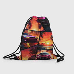 Рюкзак-мешок GTA style art, цвет: 3D-принт