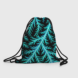 Рюкзак-мешок Разряды электричества Tie Dye, цвет: 3D-принт