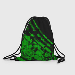 Рюкзак-мешок Неоновые полосы цветные, цвет: 3D-принт