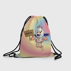 Рюкзак-мешок Genshin персонаж игры Барбара, цвет: 3D-принт