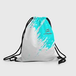 Рюкзак-мешок Citroen краски голубой, цвет: 3D-принт
