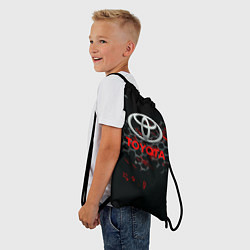 Рюкзак-мешок Toyota краски броня, цвет: 3D-принт — фото 2