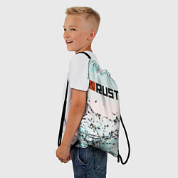 Рюкзак-мешок Rust game текстура, цвет: 3D-принт — фото 2