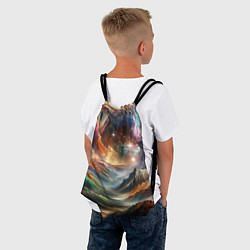 Рюкзак-мешок Горы и блеск, цвет: 3D-принт — фото 2